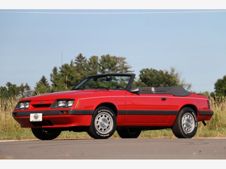 Thumbnail Photo undefined for 1986 Ford Mustang LX Convertible